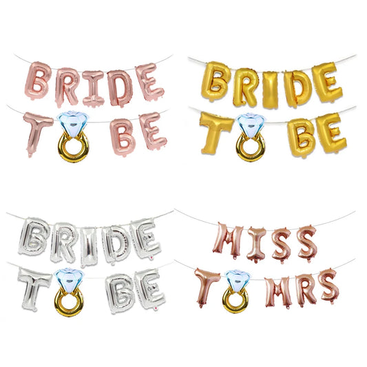 Feestelijke Ballonset voor de Aanstaande Bruid