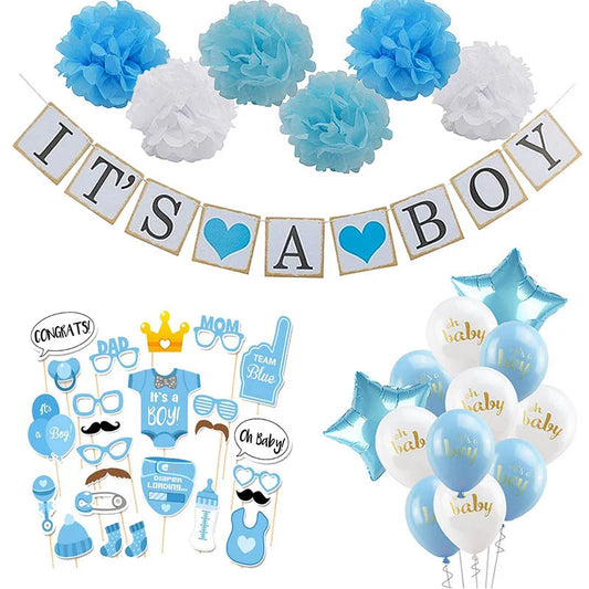 It's a Boy -  It's a Girl -  oh baby versiering