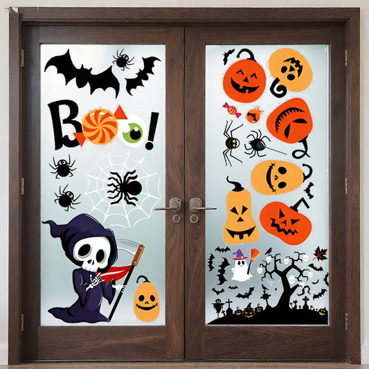 Halloween raamstickers